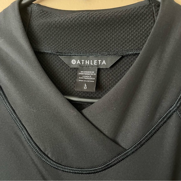 Athleta Women’s Wrap Neck Sweatshirt size large - Picture 4 of 6